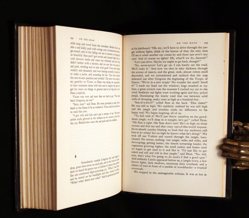 1957 First Edition First Printing in a Beautiful Binding - ON THE ROAD by Jack KEROUAC.