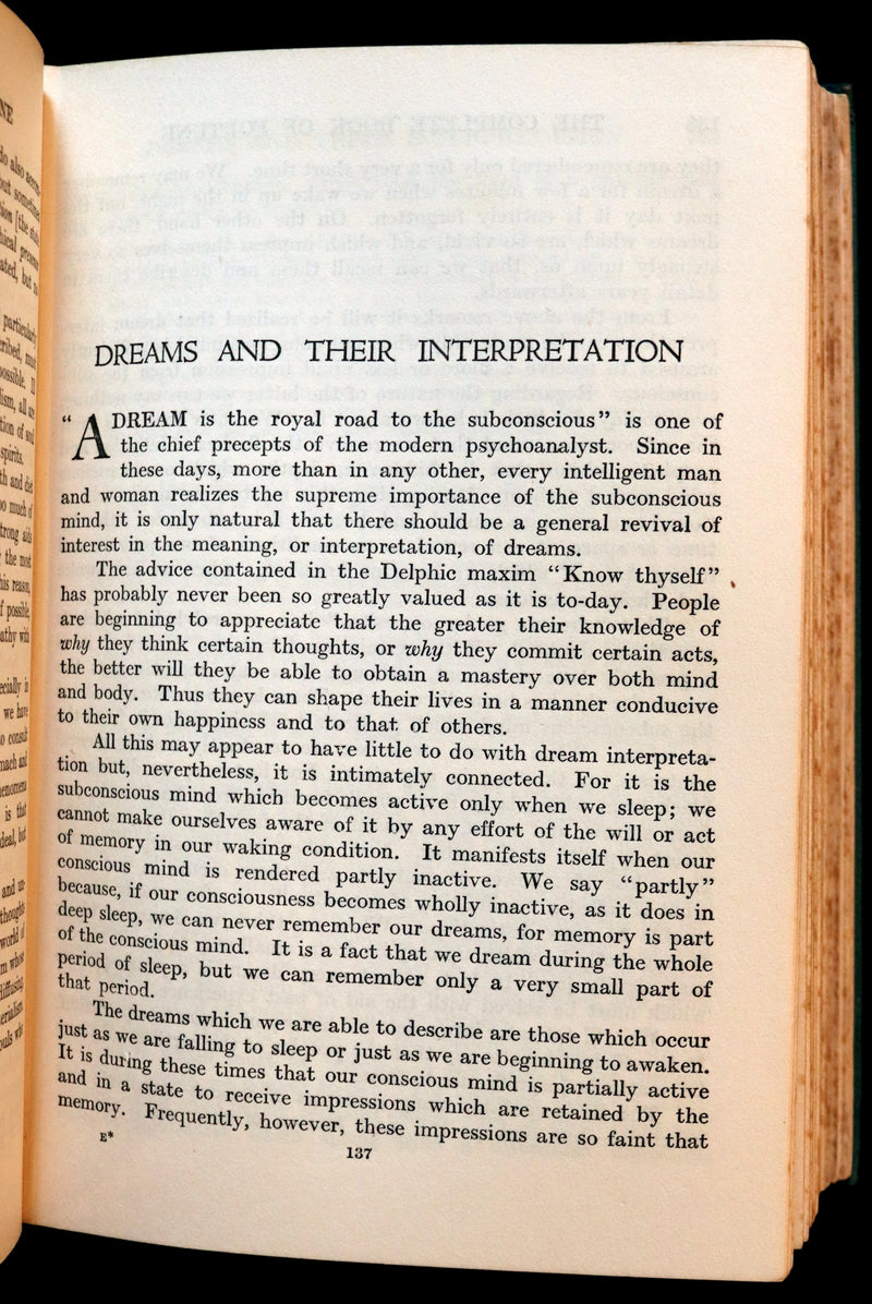1936 Scarce Book - The Complete Book of Fortune A Comprehensive Survey Of The Occult Sciences & Other Methods Of Divination.
