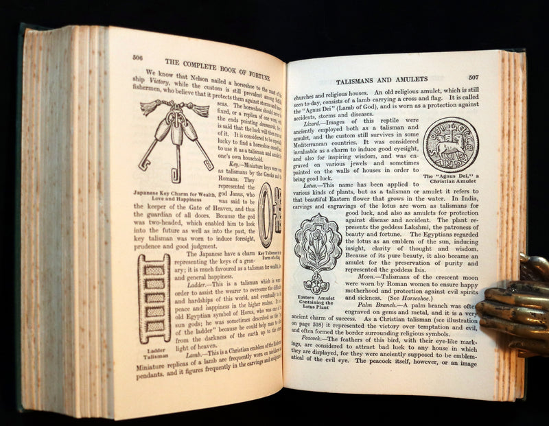 1936 Scarce Book - The Complete Book of Fortune A Comprehensive Survey Of The Occult Sciences & Other Methods Of Divination.