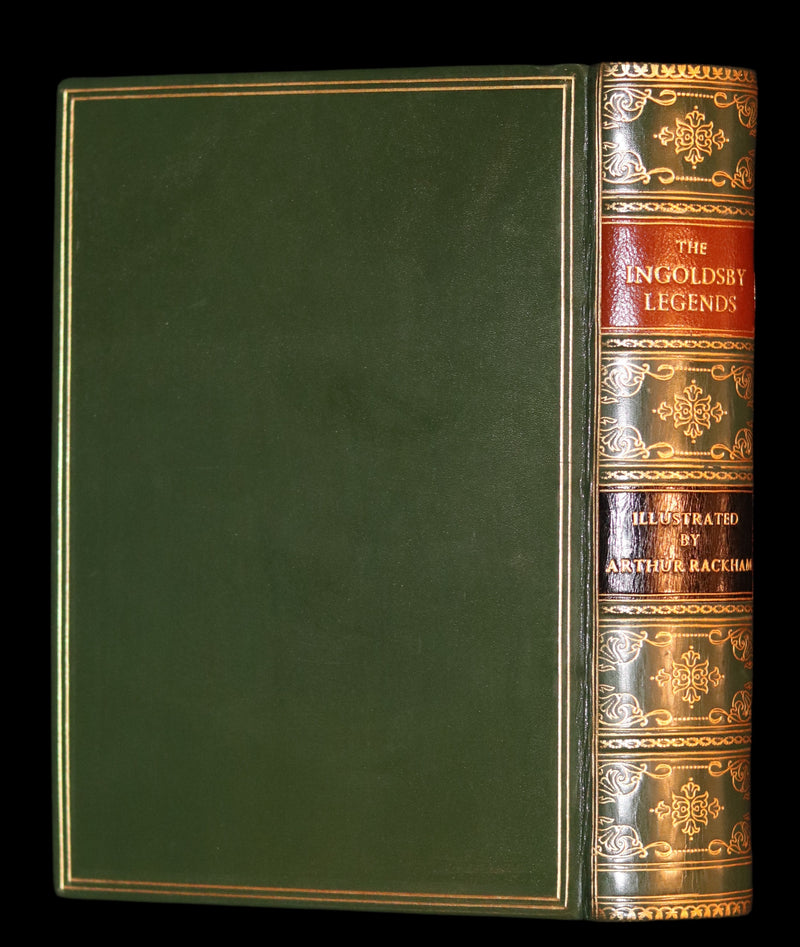 1898 Rare Rackham First Edition bound by Bayntun - The INGOLDSBY LEGENDS or Mirth & Marvels Illustrated.