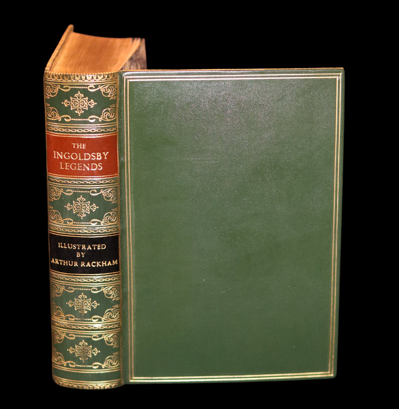 1898 Rare Rackham First Edition bound by Bayntun - The INGOLDSBY LEGENDS or Mirth & Marvels Illustrated.