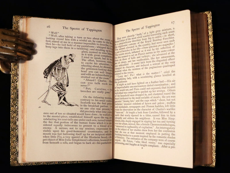 1898 Rare Rackham First Edition bound by Bayntun - The INGOLDSBY LEGENDS or Mirth & Marvels Illustrated.