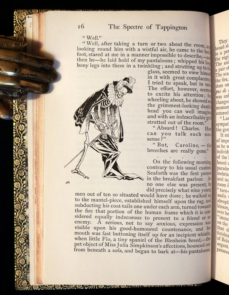 1898 Rare Rackham First Edition bound by Bayntun - The INGOLDSBY LEGENDS or Mirth & Marvels Illustrated.