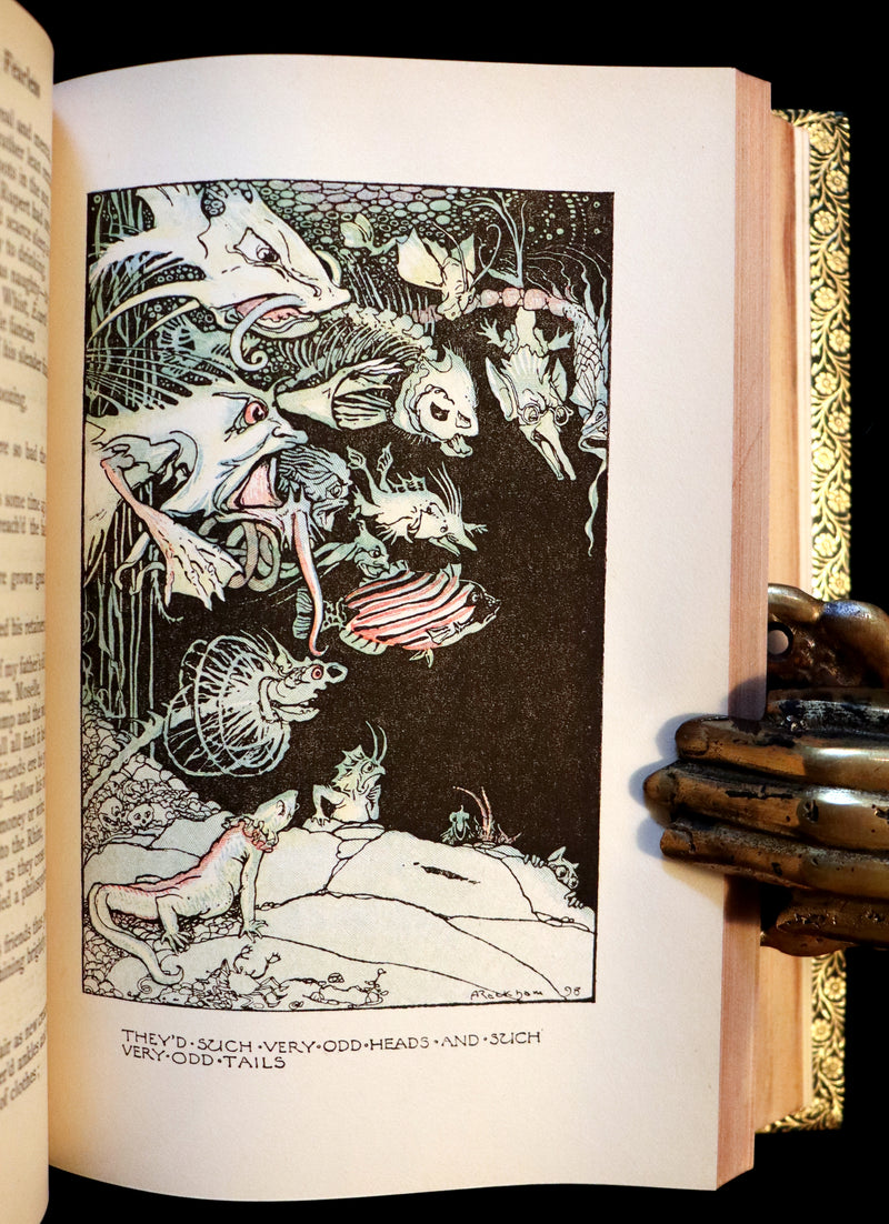 1898 Rare Rackham First Edition bound by Bayntun - The INGOLDSBY LEGENDS or Mirth & Marvels Illustrated.