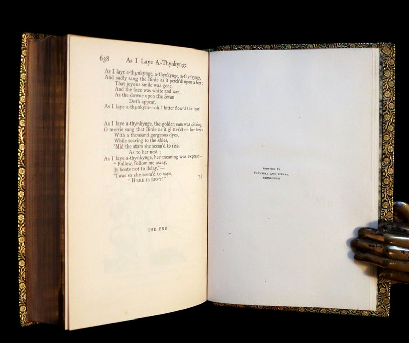 1898 Rare Rackham First Edition bound by Bayntun - The INGOLDSBY LEGENDS or Mirth & Marvels Illustrated.