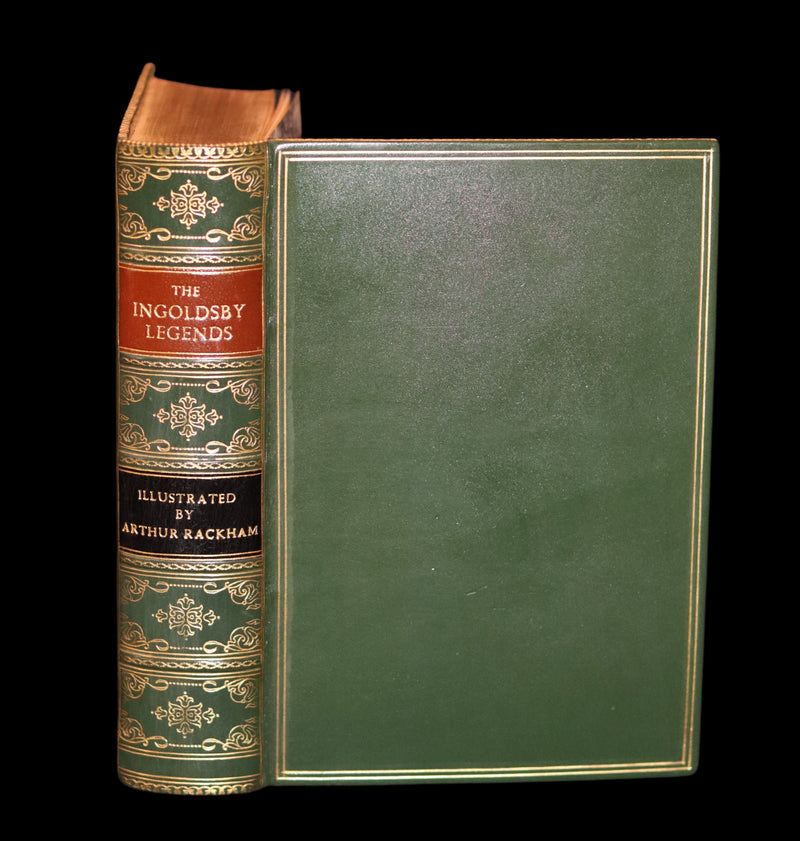 1898 Rare Rackham First Edition bound by Bayntun - The INGOLDSBY LEGENDS or Mirth & Marvels Illustrated.