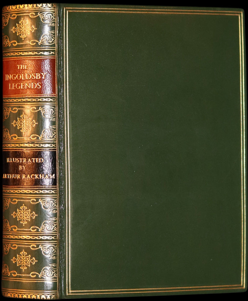 1898 Rare Rackham First Edition bound by Bayntun - The INGOLDSBY LEGENDS or Mirth & Marvels Illustrated.