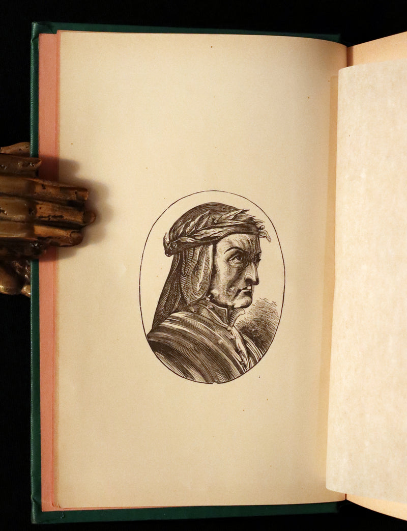 1882 Rare Book - The VISION, or HELL, PURGATORY, & PARADISE of Dante Alighieri.