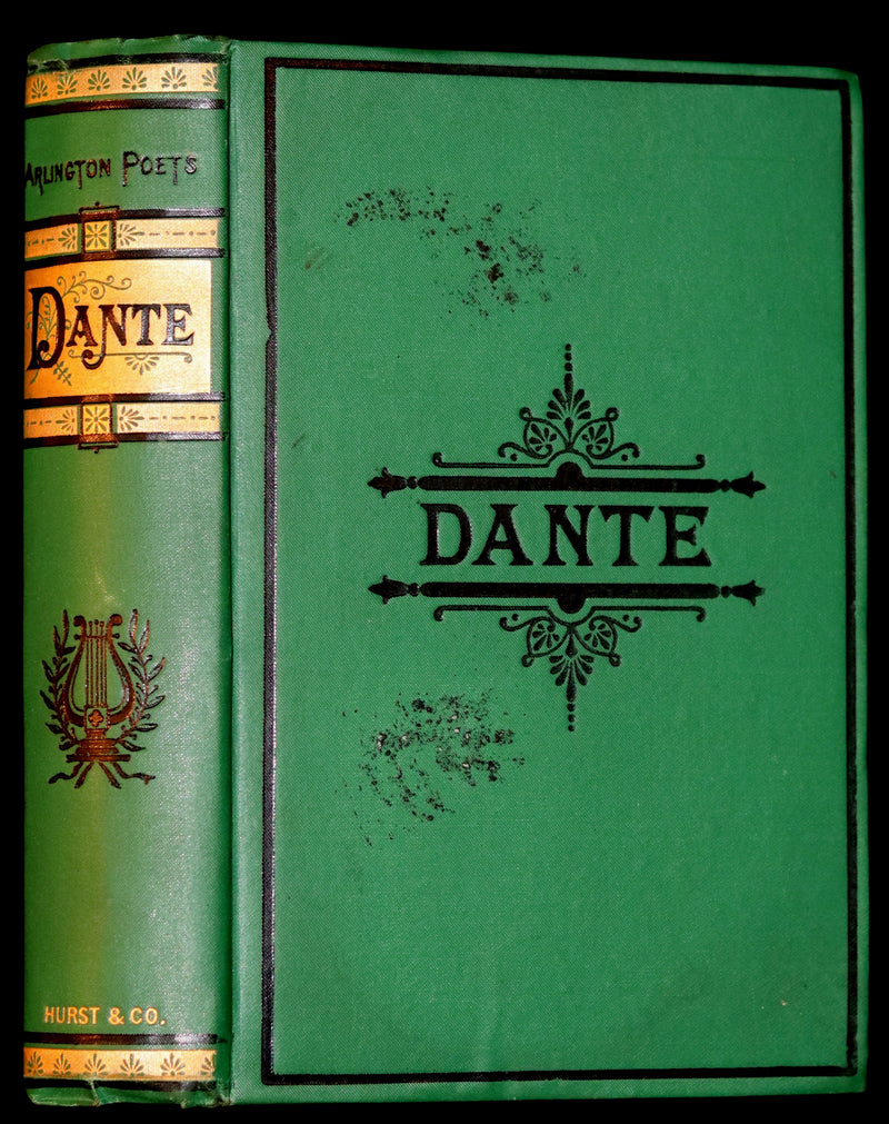 1882 Rare Book - The VISION, or HELL, PURGATORY, & PARADISE of Dante Alighieri.