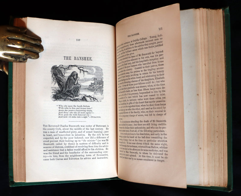 1862 Scarce Book - Fairy Legends and Traditions of the South of Ireland by Croker.
