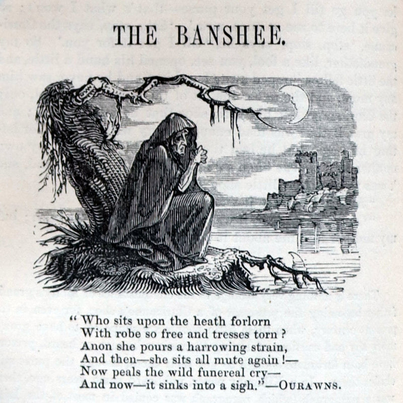 1862 Scarce Book - Fairy Legends and Traditions of the South of Ireland by Croker.