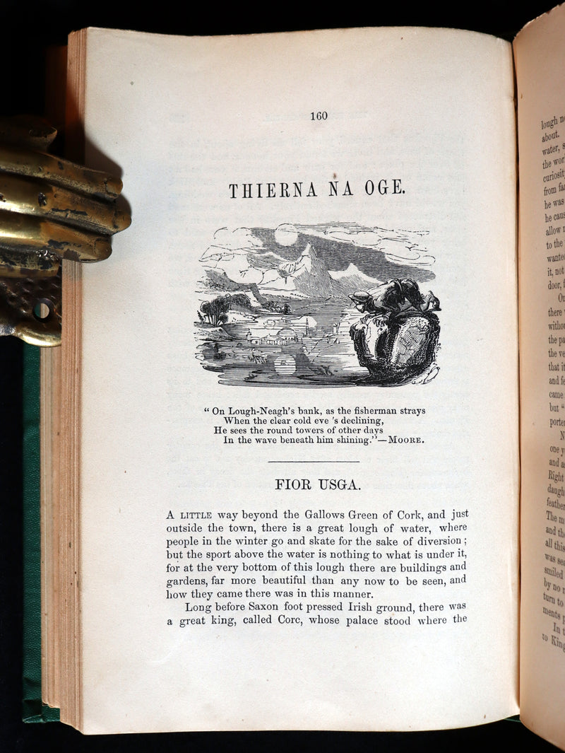 1862 Scarce Book - Fairy Legends and Traditions of the South of Ireland by T. Crofton Croker.