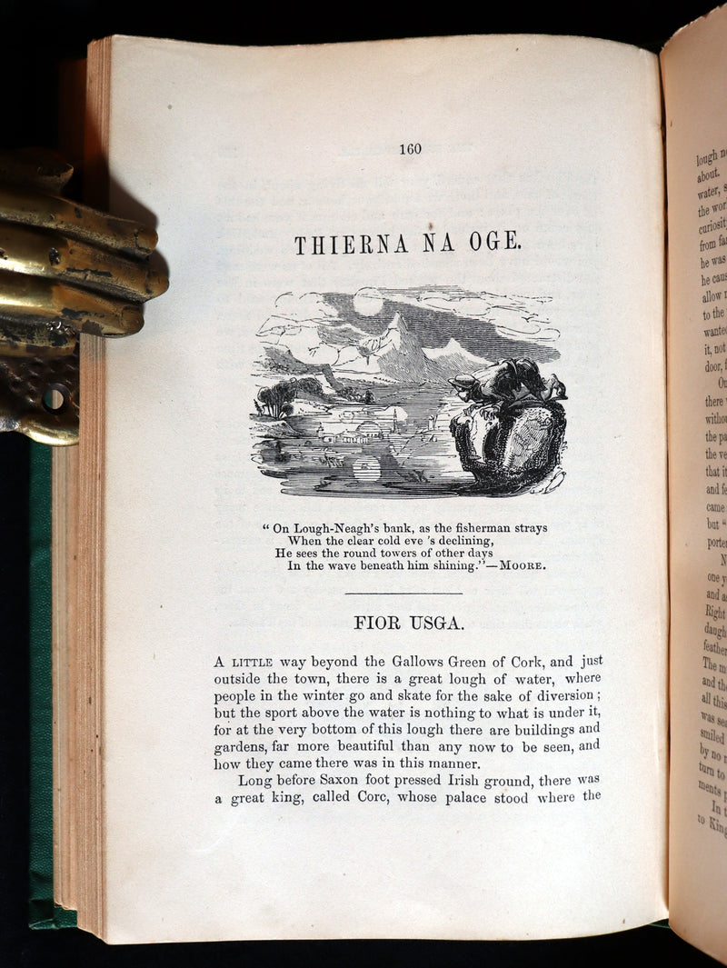 1862 Scarce Book - Fairy Legends and Traditions of the South of Ireland by Croker.