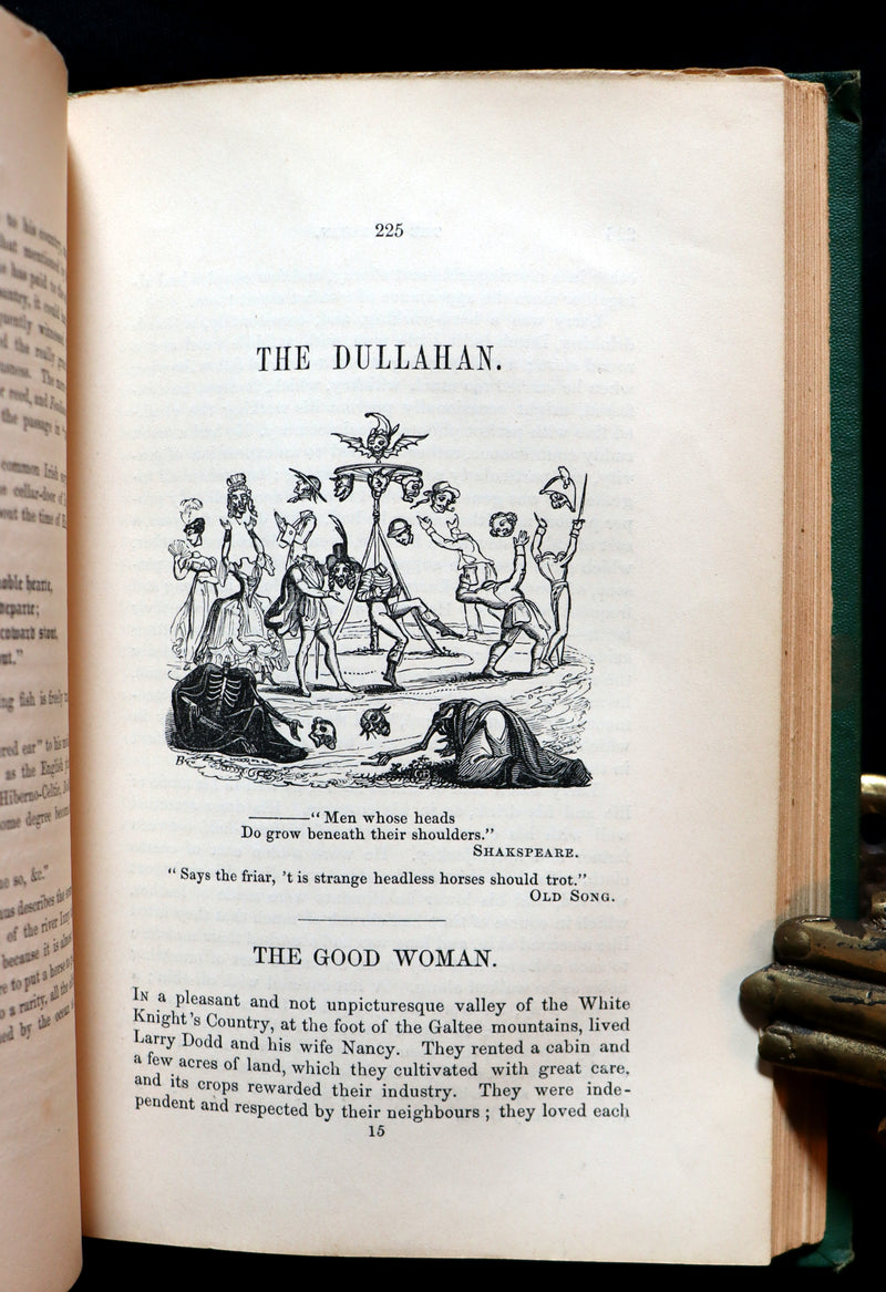 1862 Scarce Book - Fairy Legends and Traditions of the South of Ireland by T. Crofton Croker.