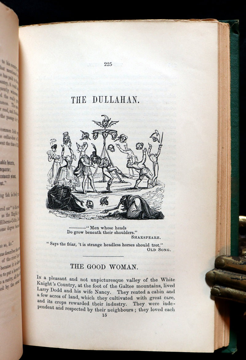 1862 Scarce Book - Fairy Legends and Traditions of the South of Ireland by Croker.