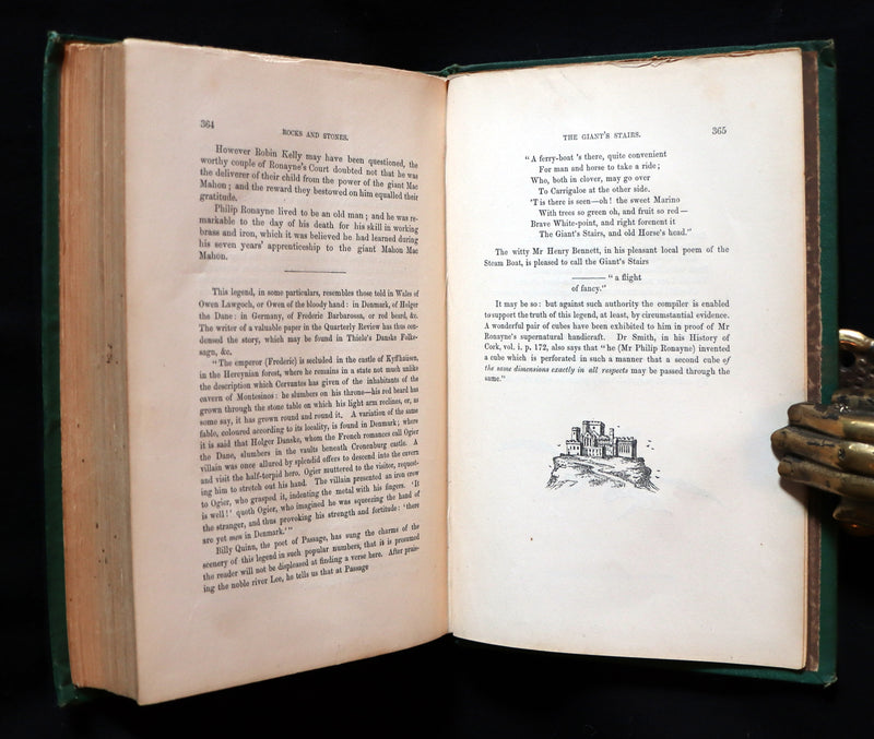 1862 Scarce Book - Fairy Legends and Traditions of the South of Ireland by T. Crofton Croker.