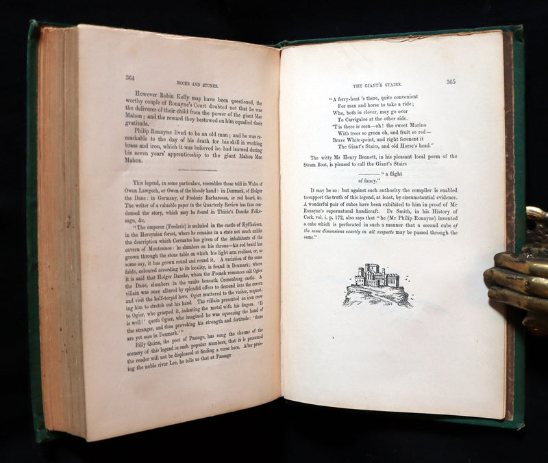1862 Scarce Book - Fairy Legends and Traditions of the South of Ireland by Croker.