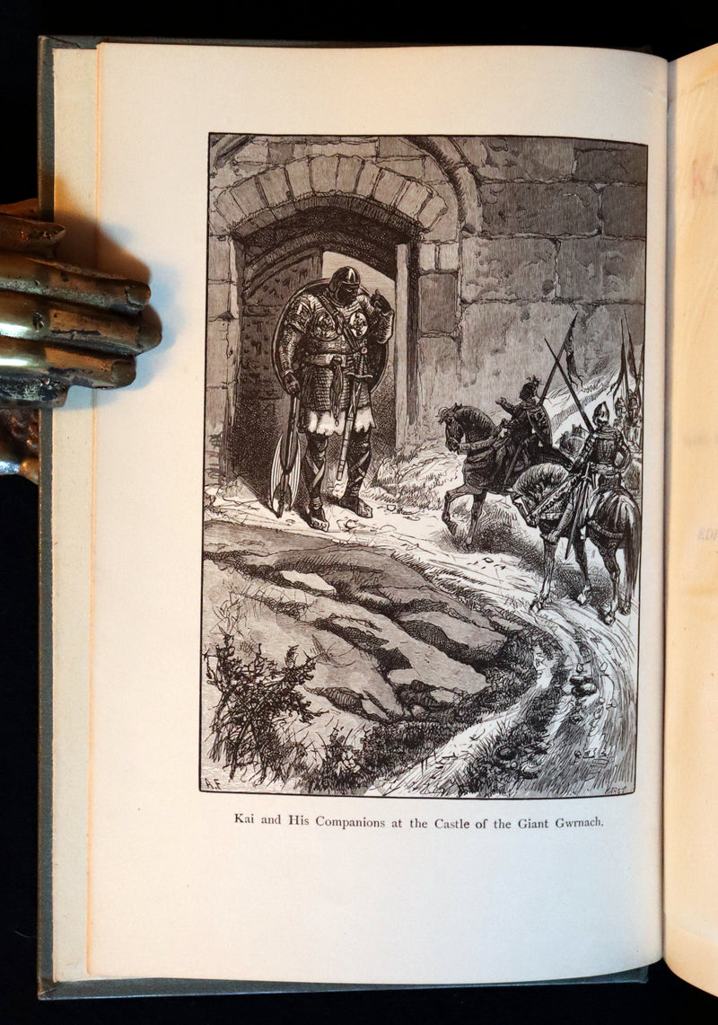 1884 Scarce Book - Knightly Legends of Wales or the Boy's Mabinogion - Legends of King Arthur.