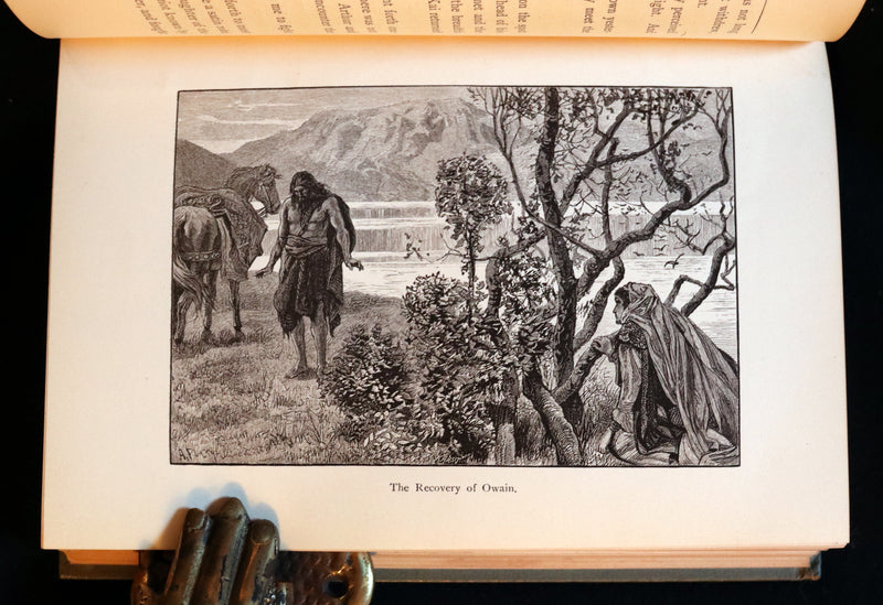 1884 Scarce Book - Knightly Legends of Wales or the Boy's Mabinogion - Legends of King Arthur.