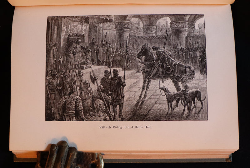 1884 Scarce Book - Knightly Legends of Wales or the Boy's Mabinogion - Legends of King Arthur.