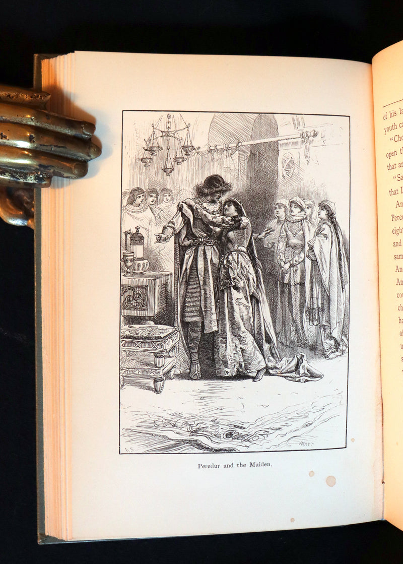 1884 Scarce Book - Knightly Legends of Wales or the Boy's Mabinogion - Legends of King Arthur.
