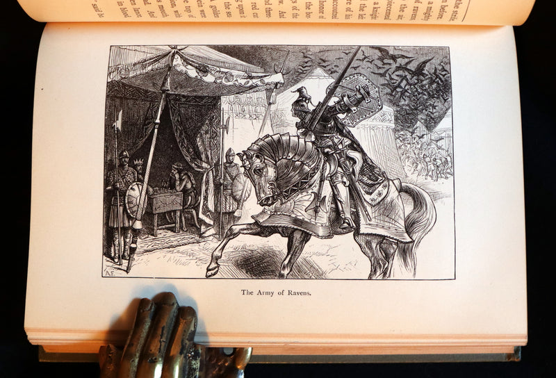 1884 Scarce Book - Knightly Legends of Wales or the Boy's Mabinogion - Legends of King Arthur.