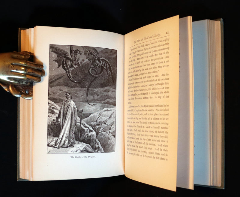 1884 Scarce Book - Knightly Legends of Wales or the Boy's Mabinogion - Legends of King Arthur.