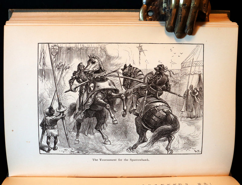 1884 Scarce Book - Knightly Legends of Wales or the Boy's Mabinogion - Legends of King Arthur.