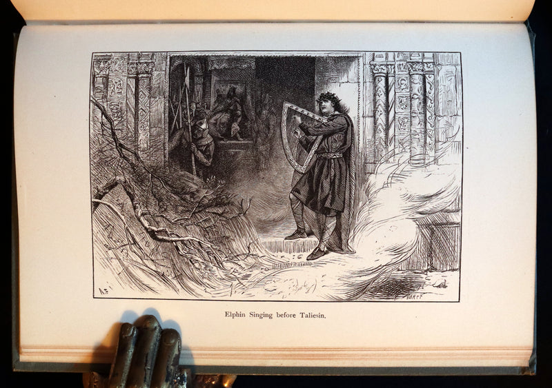 1884 Scarce Book - Knightly Legends of Wales or the Boy's Mabinogion - Legends of King Arthur.