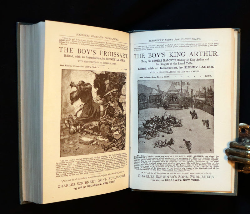 1884 Scarce Book - Knightly Legends of Wales or the Boy's Mabinogion - Legends of King Arthur.