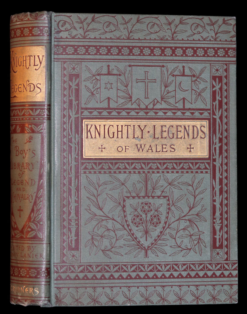 1884 Scarce Book - Knightly Legends of Wales or the Boy's Mabinogion - Legends of King Arthur.
