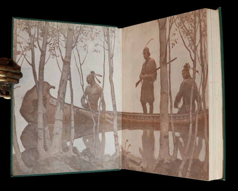1947 Rare Book - The LAST OF THE MOHICANS illustrated by N. C. Wyeth.