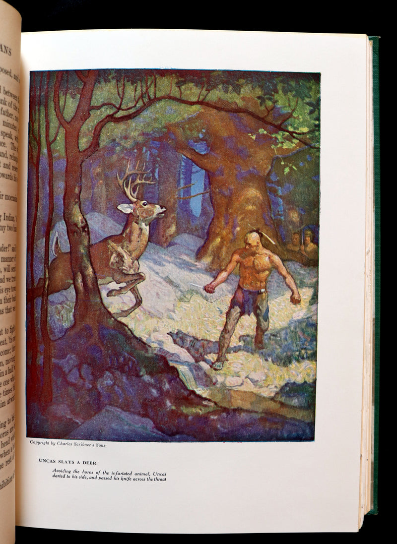 1947 Rare Book - The LAST OF THE MOHICANS illustrated by N. C. Wyeth.