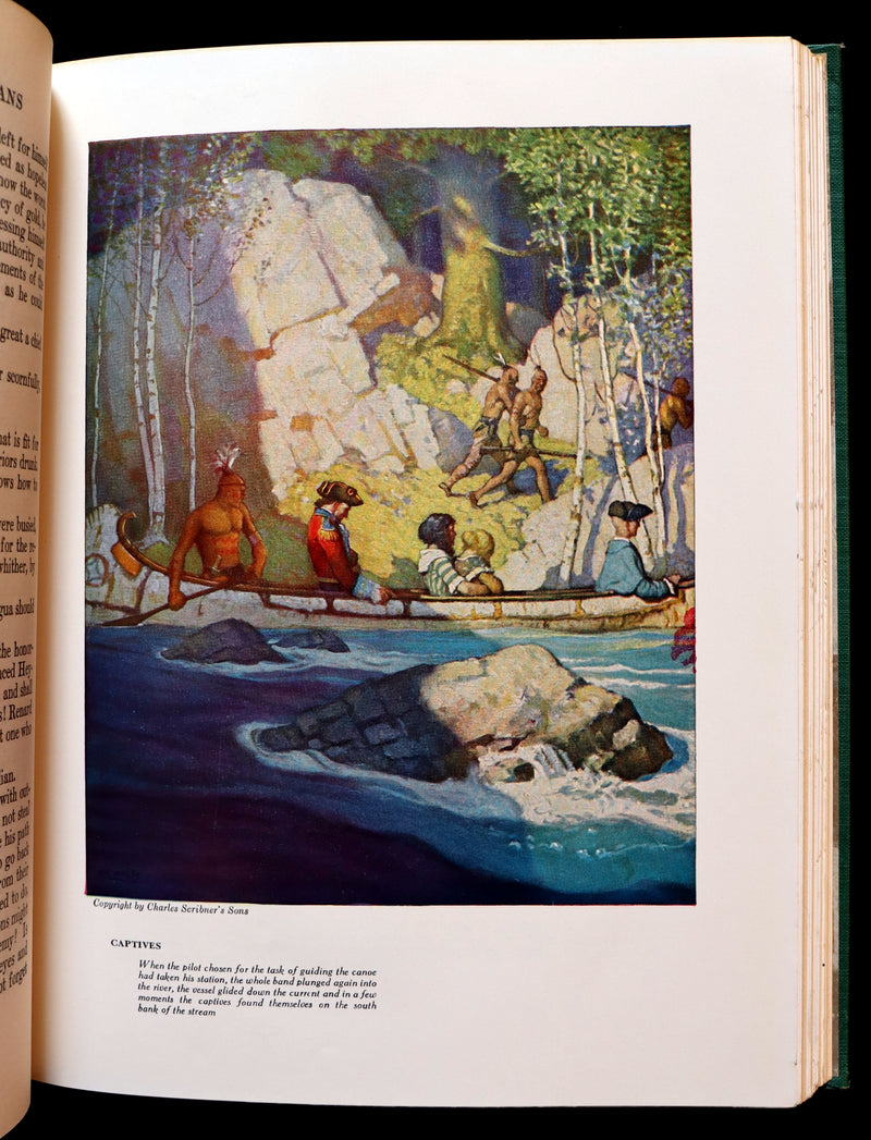 1947 Rare Book - The LAST OF THE MOHICANS illustrated by N. C. Wyeth.