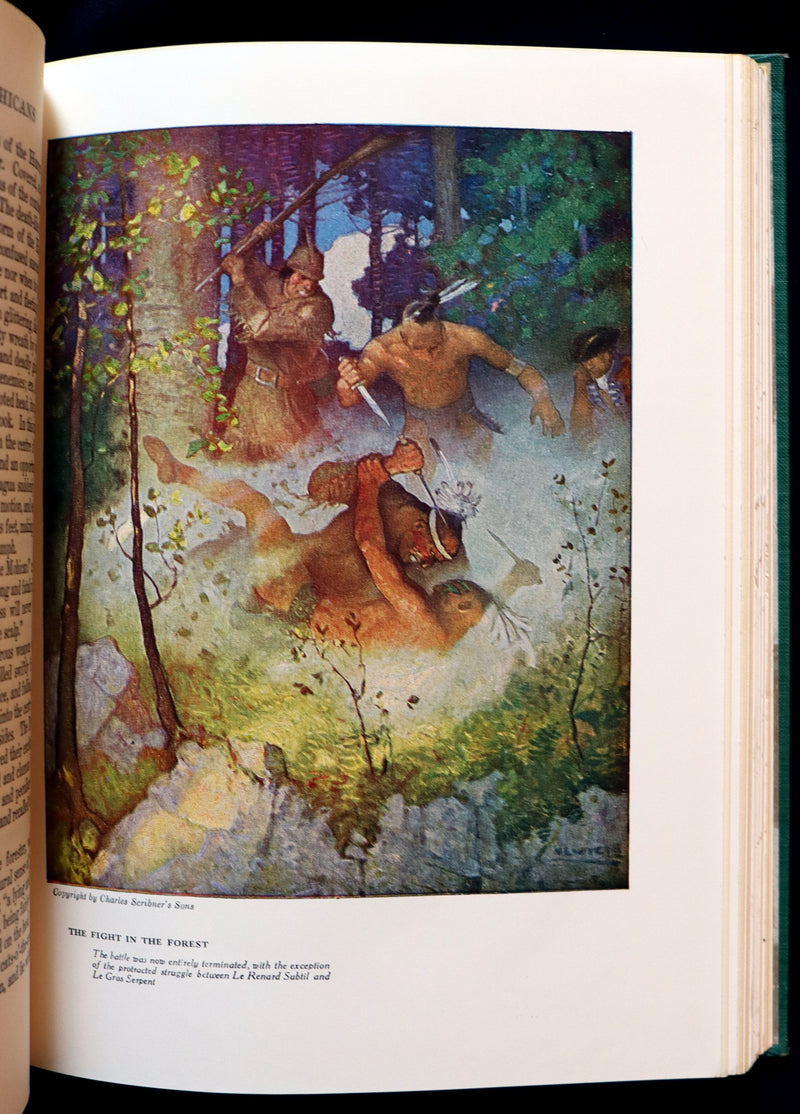 1947 Rare Book - The LAST OF THE MOHICANS illustrated by N. C. Wyeth.