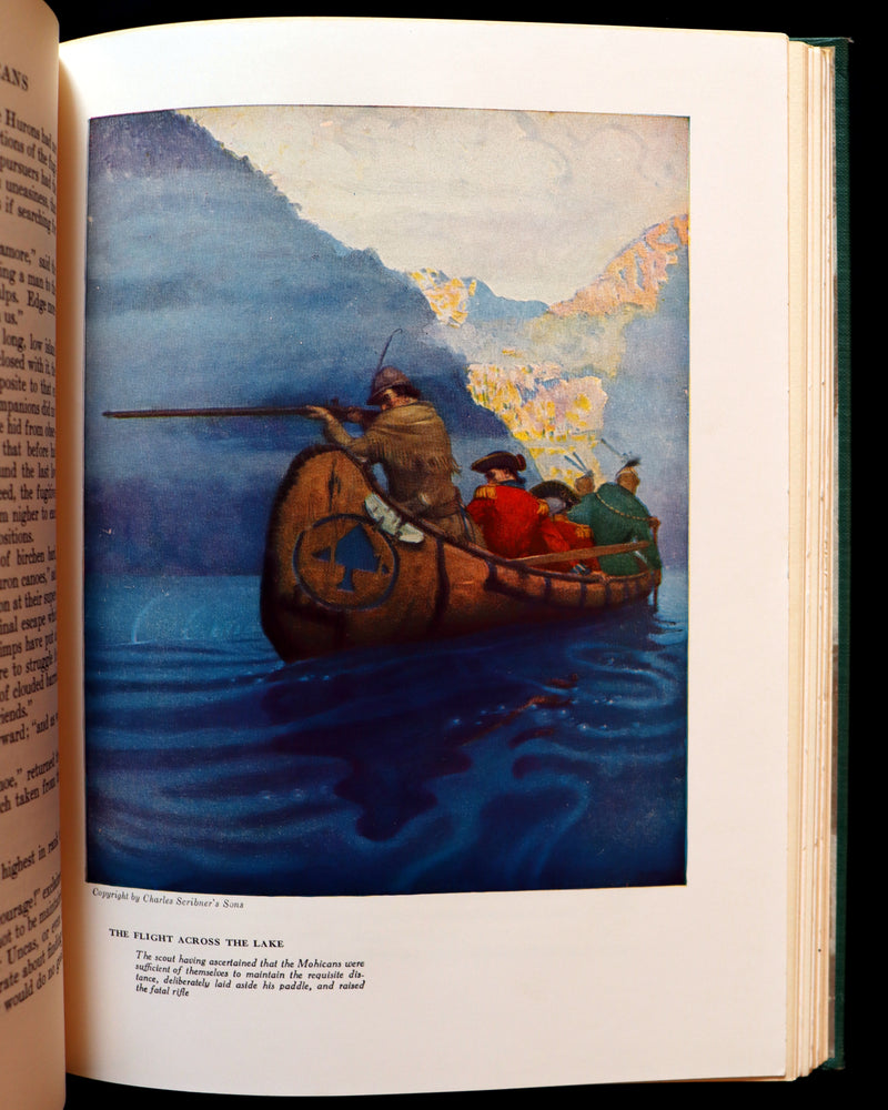 1947 Rare Book - The LAST OF THE MOHICANS illustrated by N. C. Wyeth.