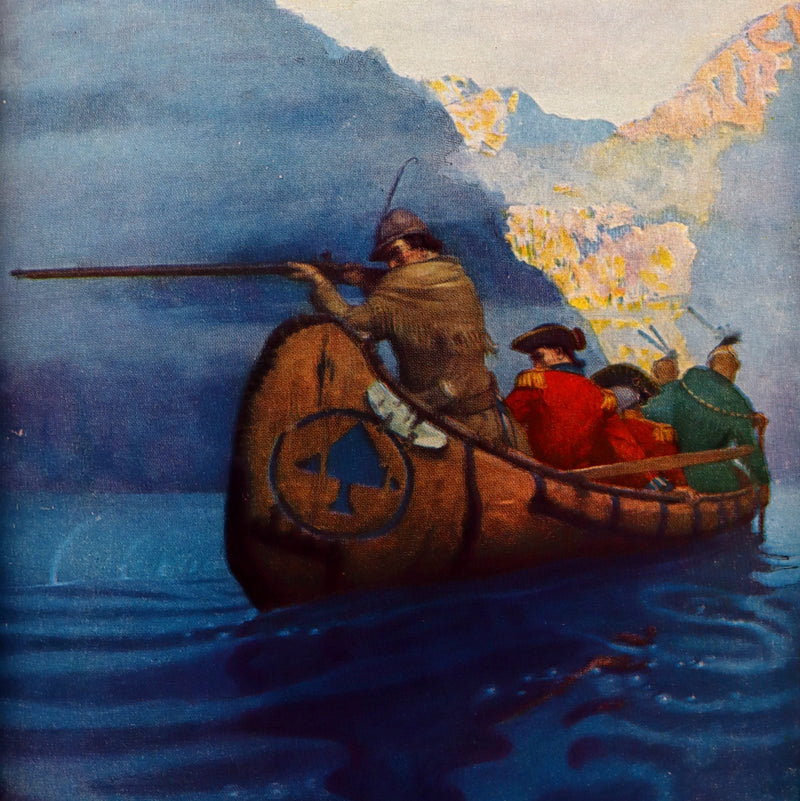 1947 Rare Book - The LAST OF THE MOHICANS illustrated by N. C. Wyeth.