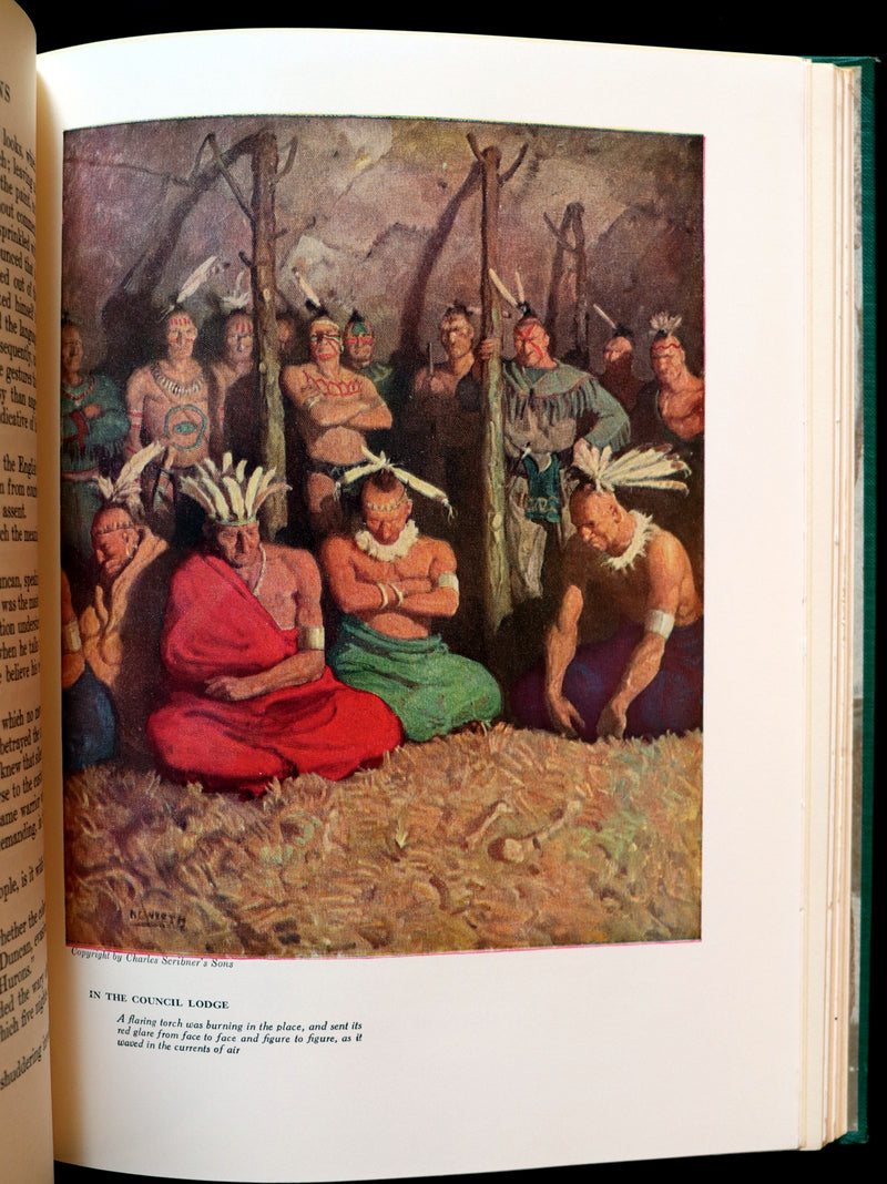 1947 Rare Book - The LAST OF THE MOHICANS illustrated by N. C. Wyeth.