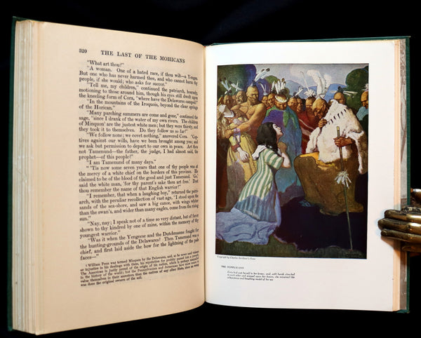 1947 Rare Book - The LAST OF THE MOHICANS illustrated by N. C. Wyeth.