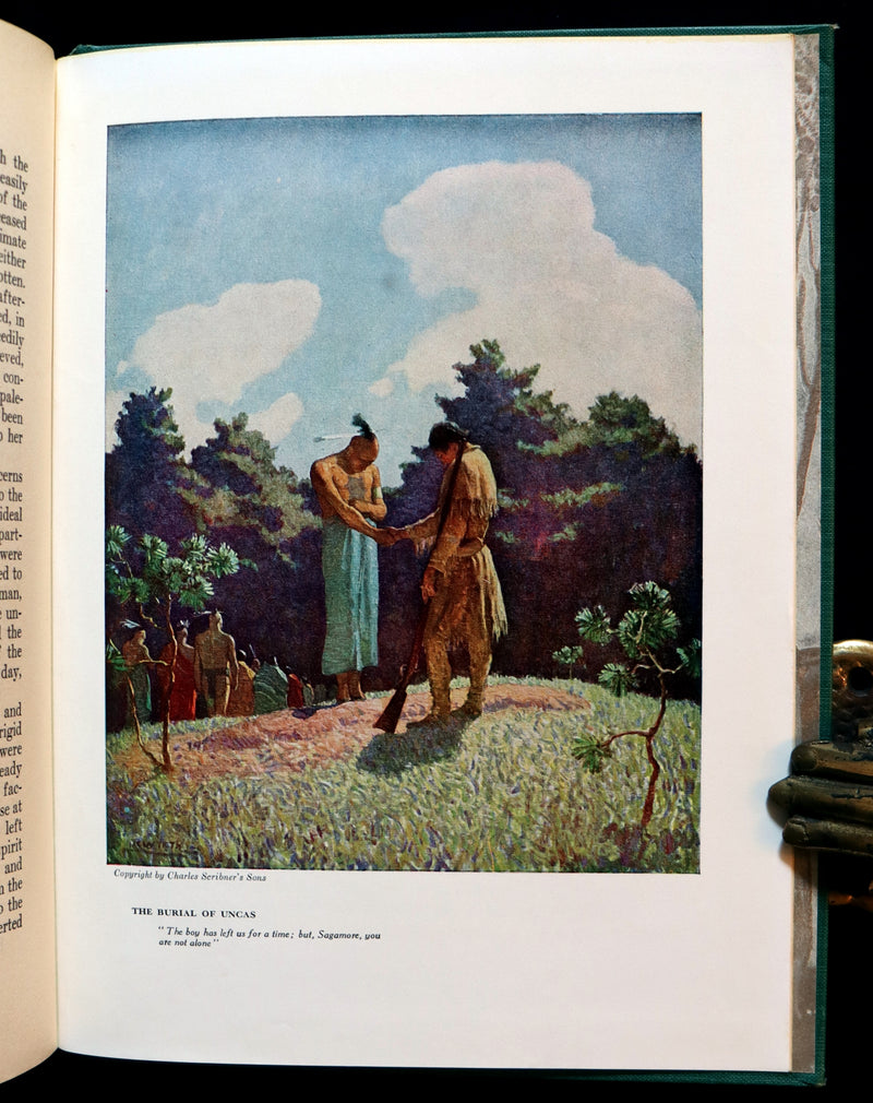 1947 Rare Book - The LAST OF THE MOHICANS illustrated by N. C. Wyeth.