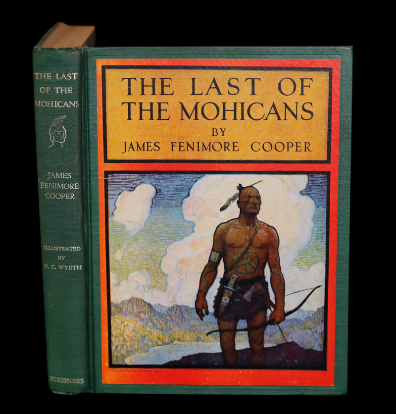 1947 Rare Book - The LAST OF THE MOHICANS illustrated by N. C. Wyeth.