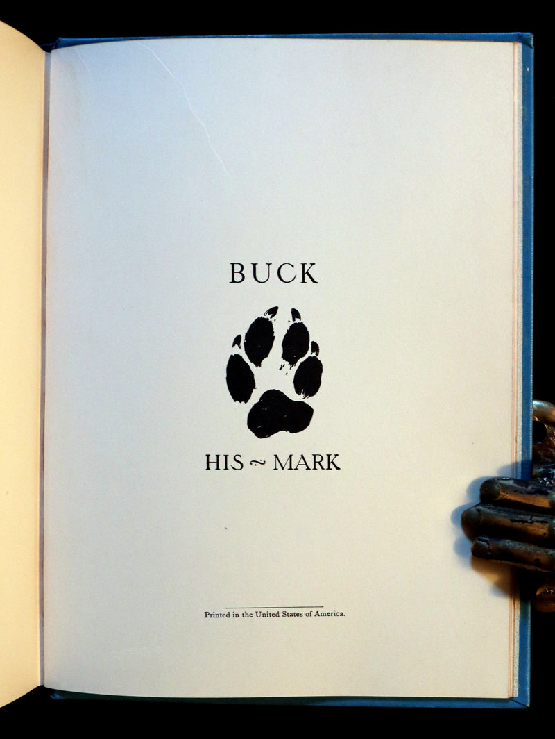 1927 Rare Book - The Call of the Wild by Jack London illustrated by Paul Bransom.