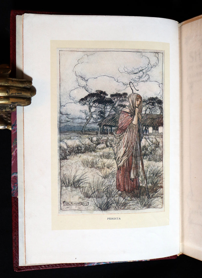 1909 First Arthur Rackham Edition - Tales From Shakespeare by Charles & Mary Lamb.