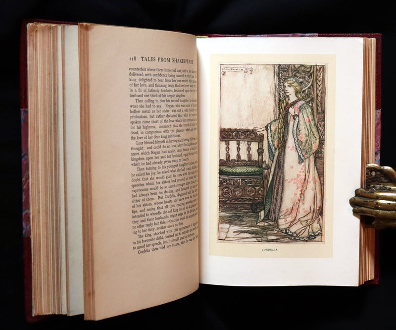 1909 First Arthur Rackham Edition - Tales From Shakespeare by Charles & Mary Lamb.