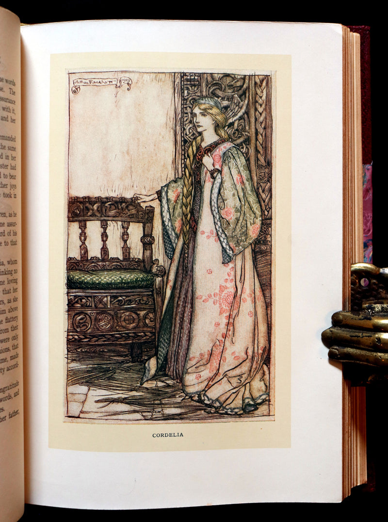 1909 First Arthur Rackham Edition - Tales From Shakespeare by Charles & Mary Lamb.
