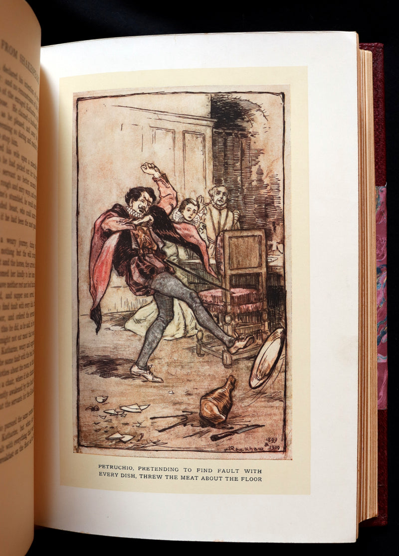 1909 First Arthur Rackham Edition - Tales From Shakespeare by Charles & Mary Lamb.