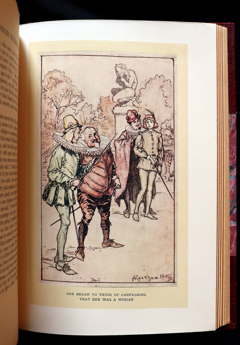 1909 First Arthur Rackham Edition - Tales From Shakespeare by Charles & Mary Lamb.