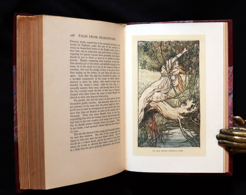 1909 First Arthur Rackham Edition - Tales From Shakespeare by Charles & Mary Lamb.
