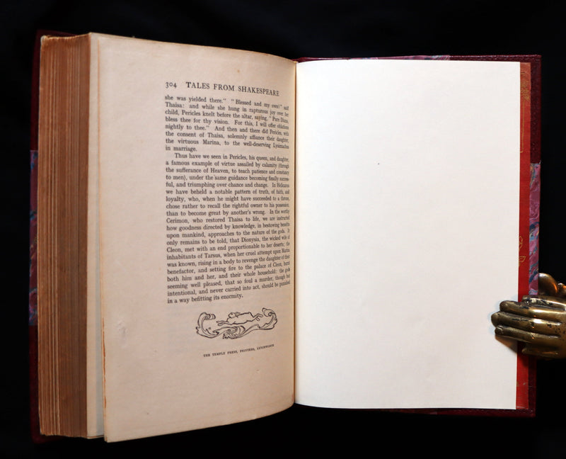 1909 First Arthur Rackham Edition - Tales From Shakespeare by Charles & Mary Lamb.