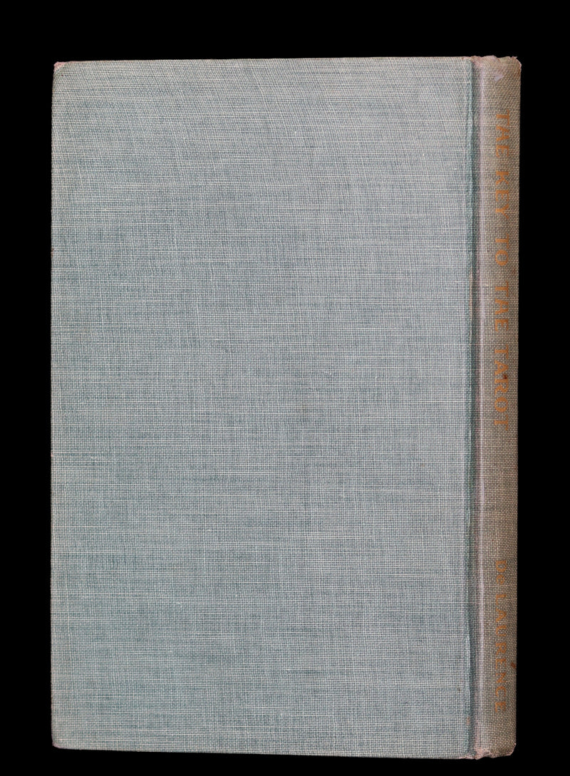 1918 Scarce Book - The Illustrated KEY to the TAROT, The Veil of Divination by de Laurence.